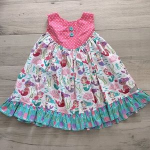 Eleanor Rose toddler mermaid dress 🧜‍♀️💕